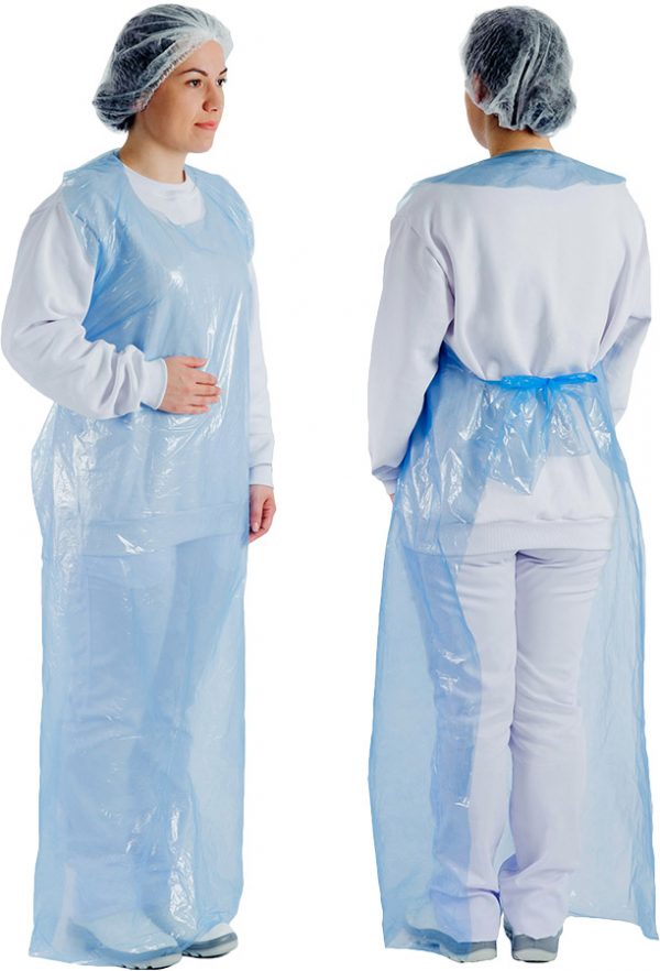 Avental Azul Descartável (80 x 150)