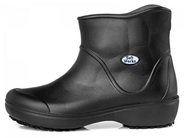 Bota de EVA Preta Cano Curto Soft Works - BB85 - Image 2