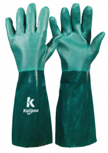 Luva de PVC Verde - 45cm