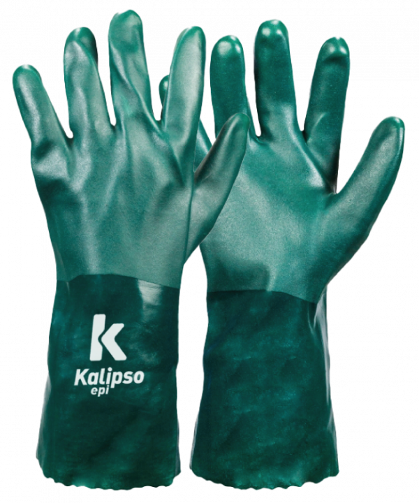 Luva de PVC Verde - 35cm