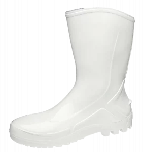 Bota de PVC Médio s/ Forro (Vulcaflex) Branca - Marluvas