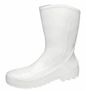 Bota de PVC Médio s/ Forro (Vulcaflex) Branca - Marluvas