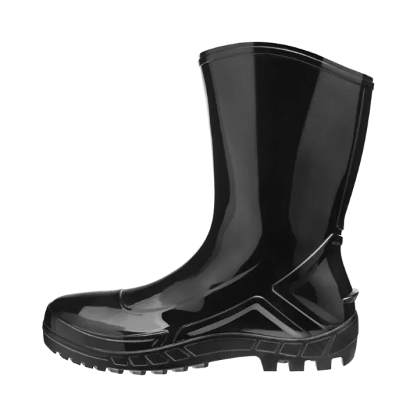 Bota de PVC Médio (Vulcaflex) Preto s/ Forro - Marluvas