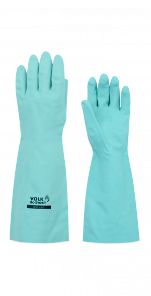 Luva Nitrílica 45cm (Slim) - Volk do Brasil