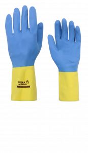 Luva Látex e Neoprene Bicolor Slim