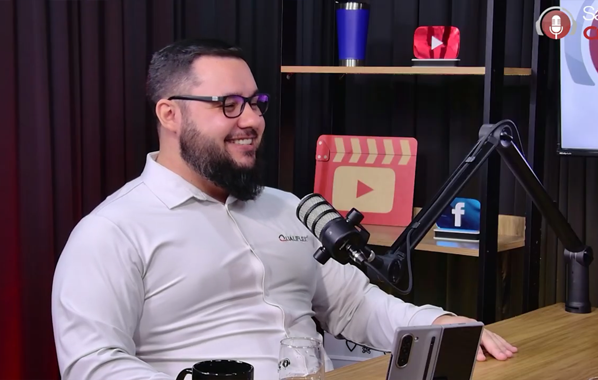 Renan Fuchs, Diretor da Qualiflex, no Safety Cast