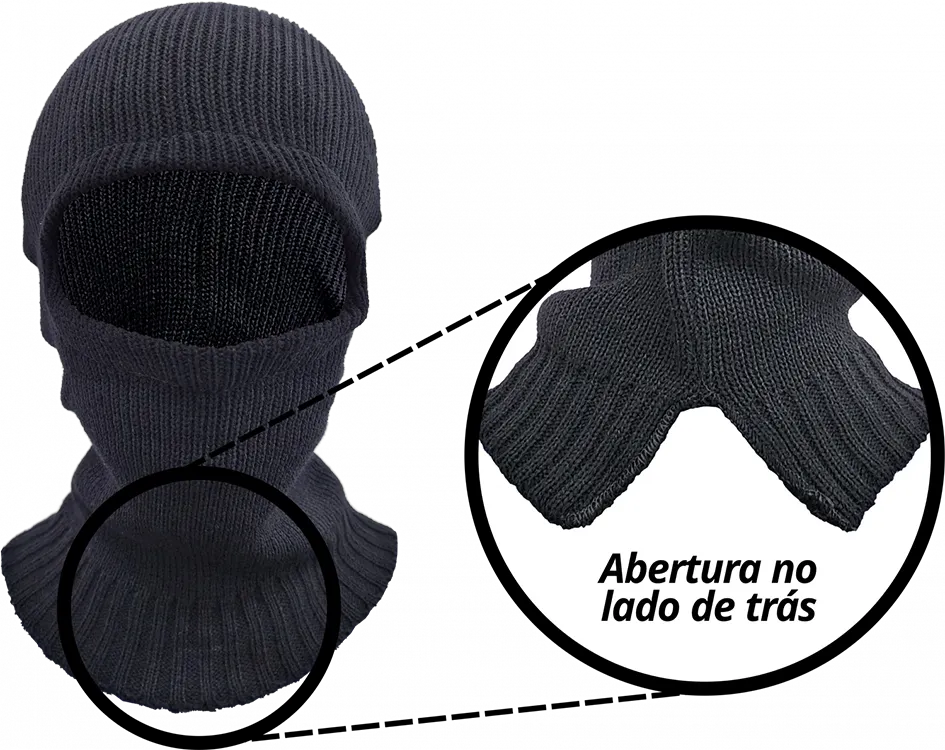 Capuz de Lã Acrílica Light - Imagem 2