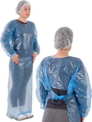 Avental Barbeiro Polietileno Descartável