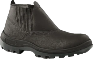 Botina de Couro com Elástico