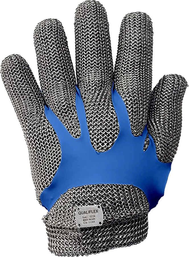 Luva Malha de Aço - Punho Curto