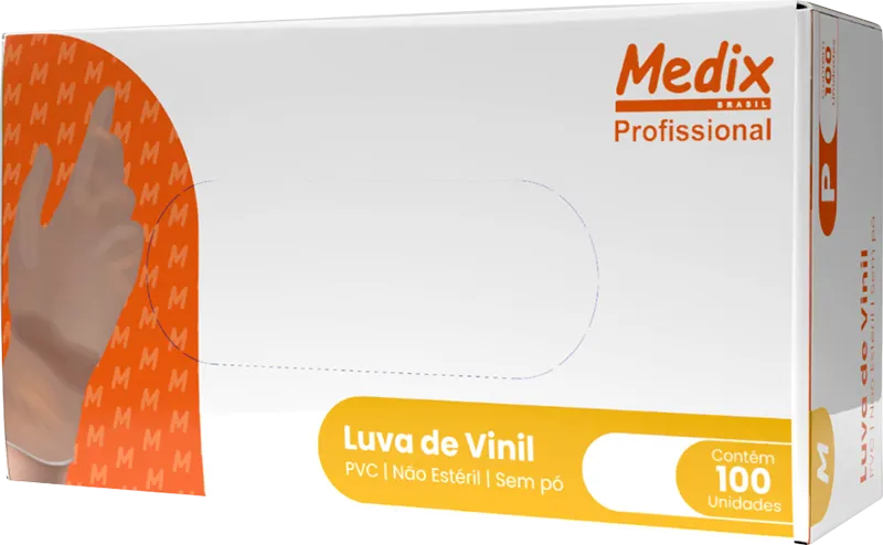 Luva de Vinil Descartável - Imagem 5