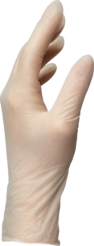 Luva de Vinil Descartável - Imagem 3