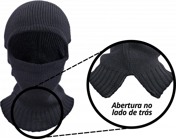 Capuz de Lã Acrílica Light - Imagem 2